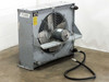 American Industrial AC-30-3 heat exchanger – left side view showing fan, Marathon Electric motor, and hose