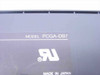 Sony PCGA-DB7 docking station — bottom label showing model number PCGA-DB7, UL mark, and Made in Japan text