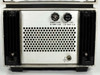 HP 180A Oscilloscope lower unit rear panel showing fuse panel with 230V 0.8A and 115V 1.6A fuse knobs and ventilation grille
