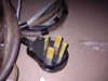 Ikegami 5306220 transformer – close-up of 4-prong NEMA input power plug at end of heavy-duty cable
