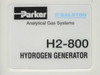 Parker Balston Analytical Gas Systems H2-800NA Hydrogen Generator AS-IS