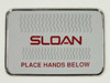 Sloan EHD240 WHITE Hand Dryer with Sensor 208/240 Volt AC 10 Amp - EHD 240