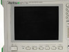 Anritsu MP1570A front panel closeup showing Start/Stop, Analyze, Result, Set Up controls and PDH/SDH/ATM LED alarm matrix
