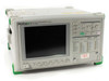 Anritsu MP1570A SONET SDH PDH ATM Analyzer front panel view showing color LCD display and alarm indicator panel — unit off