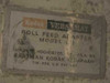 Kodak Versamat Roll Feed Adapter Model 11C — manufacturer label showing Eastman Kodak Company, Made in Rochester USA, UL and CSA marks
