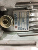 W-Gear NMRV rating plate close-up showing Type NMRV, KW 0.75, Ratio 50, manufactured by Shanghai Honest Gearing Machinery Co., Ltd.