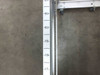 CPI Megaframe rack vertical rail close-up showing rack unit numbering scale (17–21 U range)