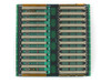 Mupac 4600056A 24-slot VMEbus PCB backplane — front face showing all 24 card-edge connector slots