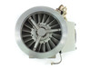Pfeiffer TMH 261 turbomolecular pump — top-down view showing DN 100 ISO-K inlet flange and rotor blades