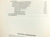 Houston's HI PLOT Operator Manual – table of contents continuation showing fault finding, troubleshooting, parts ordering, and handbook organization sections