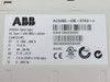 ABB ACS355-03E-07A3-4 rating plate showing 3kW 3HP 380-480V 3-phase specs, UL and RoHS certifications, and serial number label