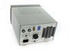 Marlow Industries SE5000 Temperature Controller rear panel — AC Line Selector, IEC AC inlet, COM (DB9), TC terminal block, DC Power Out circular connector, and Sensor (TH/TC) inputs