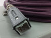 LAP CAD-PRO system interconnect cable — purple cable with industrial multi-pin locking connector