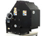 OAI TriSol 0130-0120-03 Solar Simulator front-left view showing angled black enclosure, OAI logo, safety warning labels, and front control panel with small display