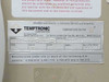 Temptronic TPO4010A-3120-2 rating plate label showing model TPO4010A-3120-2, serial number 9006389, 220V, 50/60Hz, 20A, Made in USA