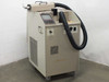 Temptronic TPO4010A Thermostream temperature forcing system – right-side front panel view showing CRT display, keypad controls, and flexible airstream hose