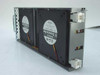 Sun 5403323-02 Dual Fan Tray – rear view showing two Sanyo DC Scirocco Ace brushless fan blades and white power connectors
