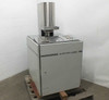 Electron Vision ElectronCure 30X e-beam curing system – front-left three-quarter view on pallet showing full cabinet and stainless steel electron column