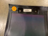 Close-up of Xunlight XRS19-158 solar panel back showing two J-Box connector housings and Quality Hold sticker