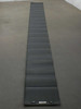 Xunlight XRS18-150 flexible solar panel laid flat and unrolled showing full 17-foot length and amorphous cell segments