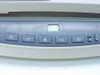 HP Scanjet 4500C front panel close-up showing five one-touch scan buttons and green status indicator light