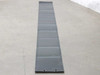 Xunlight XNS10-55 flexible solar panel laid flat showing all 10 amorphous cells and metal tab connectors at bottom