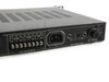 Standard MT620 rear panel right section — IEC AC power inlet, input voltage select switch (110V/220V), and audio/AGC output terminal strip