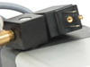 VAT 26432-KA41-0001 — top closeup of solenoid valve and position indicator connector block mounted on actuator housing