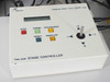 Sigma Koki SHOT-102 Stepping Motor Drive two-axis stage controller front panel showing STOP, ORIGIN, HOST/MANUAL, RESET, HIGH/LOW buttons and joystick