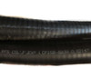 RFS CELLFLEX LCF158-50JA cable jacket close-up showing model number and revision markings printed on corrugated black outer jacket