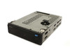 Tandberg Data TDC4220 IBM 16G8571 QIC-2GB SCSI tape drive — front and top 3/4 view showing black front panel with QIC label, blue eject button, and ventilation slots