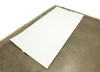 Reverse (back) side of SoloPower SP3L-220 flexible solar panel showing all-white backing material with mounting grommets visible at corners