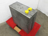 Amtec XRF 940V measuring head unit — top view of stainless steel enclosure with two yellow-capped fluid fittings