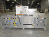 Deltatherm HYD11-100 industrial heating cooling humidifying cabinet front view showing control panel, fluid manifolds, and access sections