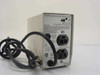 APC Back-UPS 250 BD rear panel showing two IEC-style outlets, surge-only outlet, NEMA 5-15R output, caution labels, CSR and UL certification marks