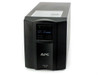 APC SMT1500I Smart-UPS 1500VA tower — front panel showing LCD display with Load 0% and Batt 77% readings