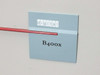 Close-up of Digital Equipment Corporation B400X model badge on front panel