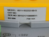 Parker AC890 operator panel label close-up – Model 6511-RS232-00-G, BS:006, FW:1V1, serial 301521710000011