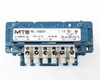 MTE RL-00201 rating label – showing 2 Amps AC, Ith 3A, 12.0mH, IP20, 3-Phase Reactor, 600V Max, 50/60Hz, 200-18 markings and MTE logo