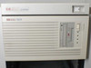 HP 9000 Model E35 front panel close-up — showing HP Hewlett Packard Systems header, HP Model 9000 nameplate, optical drive bay, tape/floppy drive, and front panel indicators