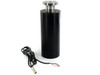 Montalvo 6898-350 roller load cell transducer — side view with attached output cable and bare wire leads