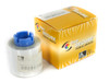 Zebra 800015-914 clear 1 mil full card linerless laminate roll with original trueSECURE yellow retail box