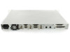 Paradise Datacom P300 rear panel close-up — labeled BNC, DB9 (Async/Remote), DB15, and SCSI interface connectors