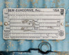SEW-EURODRIVE R27DT71D4TH gearbox nameplate – showing type R27DT71D4TH, 48.17:1 ratio, 890 lb-in torque, input/output RPM