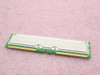 Samsung MR16R082GAN1-CG6 256MB RDRAM RIMM – reverse side showing plain aluminum heat spreader and green PCB
