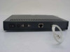ZyXEL Prestige 642M P642ME rear panel showing power switch, RS-232 console port, RJ-45 WAN port, and phone line cable