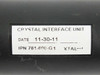 Inficon 781-600-G1 Cygnus 2 Crystal Interface Unit with 755-257-G6 XIU Cable