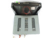 Lucius & Baer CC15V-NET CRT monitor top view with display tilted back exposing CRT tube and chassis internals