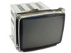 Lucius & Baer CC15V-NET industrial CRT monitor three-quarter front view with metal enclosure and mounting flanges visible