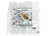 Siecor LANscape 95-200-51 ST SM SPC Ceramic Unicam fiber optic connector shown in sealed clear package with Unicam strip-length measurement guide printed on bag